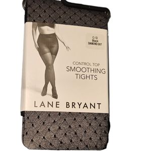 Lane Bryant pattern smoothing tights